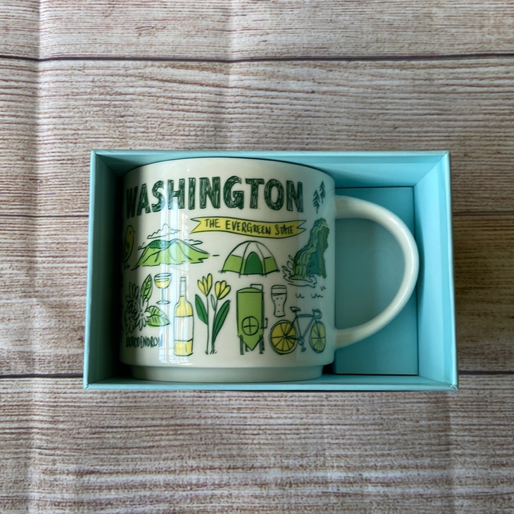 WA state ‘“Been There” STARBUCKS *NIB*